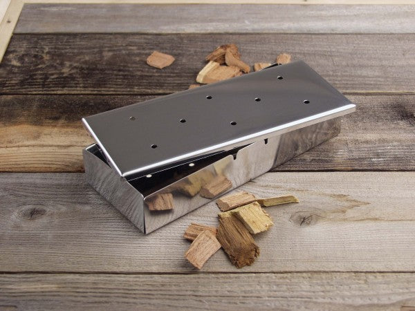 Räucherbox aus Edelstahl