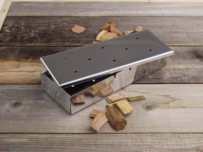 Räucherbox aus Edelstahl
