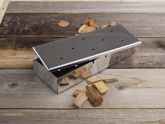 Räucherbox aus Edelstahl