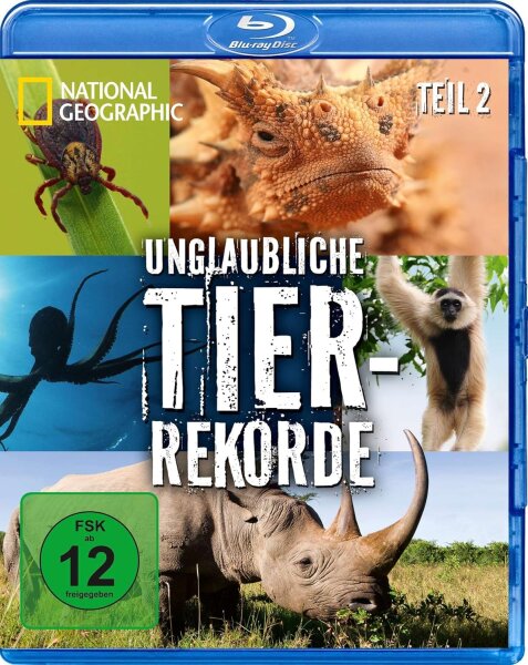 Unglaubliche Tier-Rekorde Teil 2 - National Geographic [Blu-ray]
